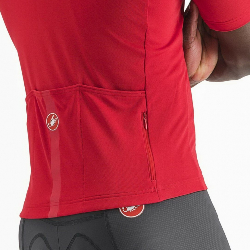 Castelli Classifica Jersey Military red