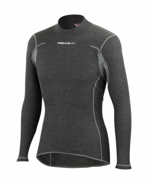 Castelli Flanders Warm LS Grey