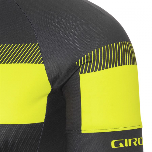 GIRO Chrono Sport Jersey Black/Hi Yellow Sprint M