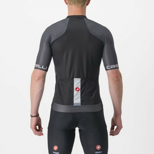 Castelli Entrata VI Jersey Black/Grey