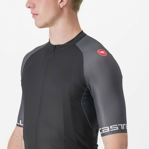 Castelli Entrata VI Jersey Black/Grey